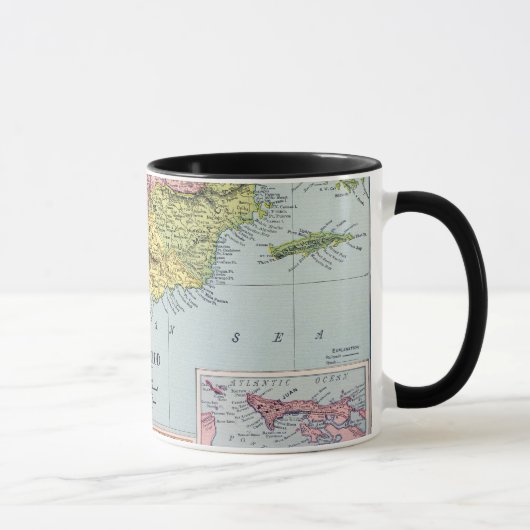 MUG CARTE : PORTO RICO, 1900 (Droite)