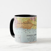 MUG CARTE : PORTO RICO, 1900 (Devant gauche)