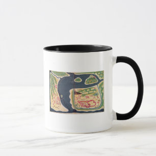 Mug Carte portugaise d'exploration de Mombassa