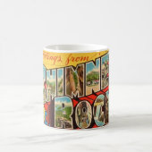 Mug Carte postale ancienne de Chimney Rock NC (Centre)