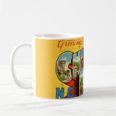 Mug Carte postale ancienne de Chimney Rock NC (Gauche)