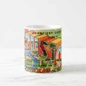 Mug Carte postale ancienne de Houston Texas (Centre)
