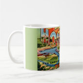 Mug Carte postale ancienne de Houston Texas (Gauche)