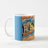 Mug Carte postale ancienne de l'Idaho (Gauche)
