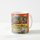 Mug Carte postale Biloxi Mississippi (Devant droit)