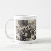 Mug Carte postale Chincoteague Pony Vintage 1941 (Gauche)