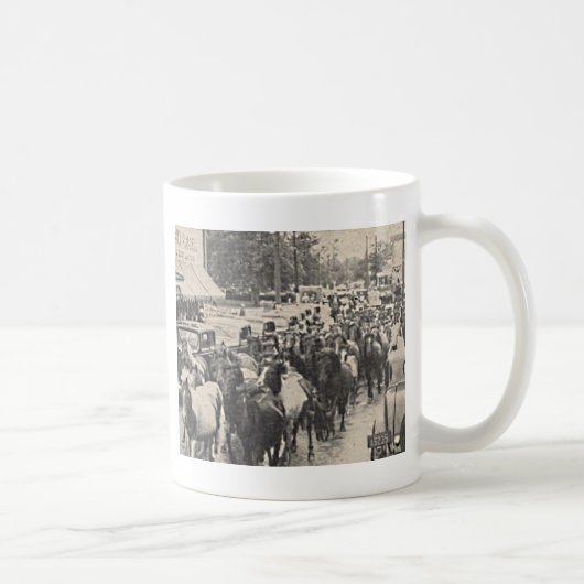 Mug Carte postale Chincoteague Pony Vintage 1941 (Droite)