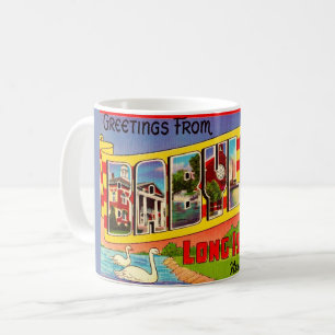 Mug carte postale de Babylon Long Island