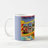 Mug carte postale de Babylon Long Island (Gauche)