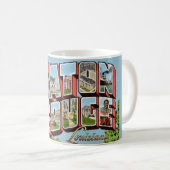 Mug Carte postale de Baton Rouge LA (Devant droit)