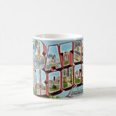 Mug Carte postale de Baton Rouge LA (Centre)