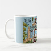 Mug Carte postale de Baton Rouge LA (Gauche)