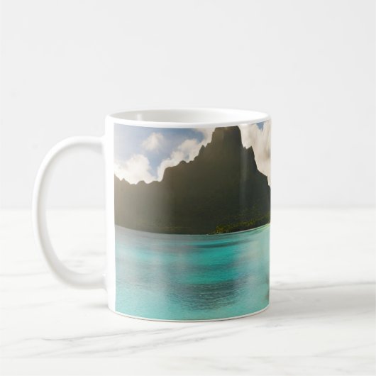Mug Carte postale de Bora Bora (Gauche)