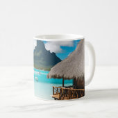 Mug Carte postale de Bora Bora (2) (Devant droit)