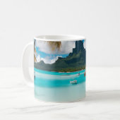 Mug Carte postale de Bora Bora (2) (Devant gauche)