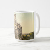 Mug Carte postale de château du Lichtenstein (Devant droit)