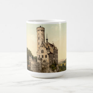 Mug Carte postale de château du Lichtenstein
