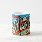 Mug carte postale de Galveston Texas (Centre)