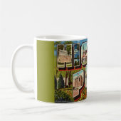 Mug Carte postale de High Point Caroline du Nord (Gauche)