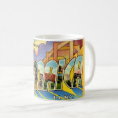 Mug Carte postale de Jamaica Long Island (Devant droit)