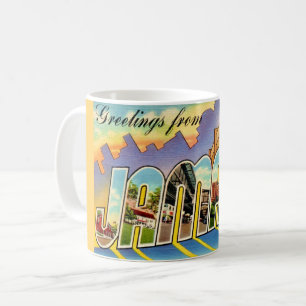 Mug Carte postale de Jamaica Long Island