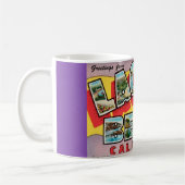 Mug Carte postale de Laguna Beach CA (Gauche)