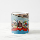 Mug Carte postale de salutation de Paducah KY (Centre)