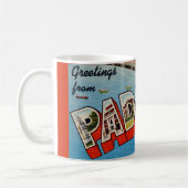 Mug Carte postale de salutation de Paducah KY (Gauche)