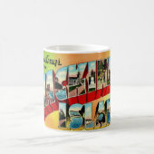 Mug Carte postale de salutations de l'île Mackinac (Centre)