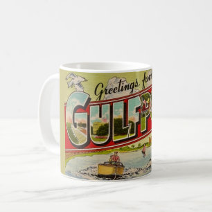 Mug Carte postale de voeux Gulfport Mississippi
