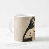 Mug Carte postale Déesse Ethérée vintage (Devant gauche)