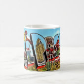 Mug Carte postale d'El Paso TX (Centre)