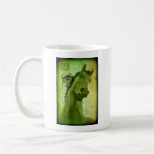 Mug Carte Postale Grunge Horse (Gauche)