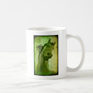 Mug Carte Postale Grunge Horse