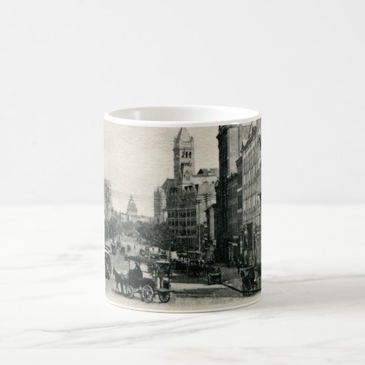 Mug Carte postale Old Washington DC Pennsylvania Ave (Centre)