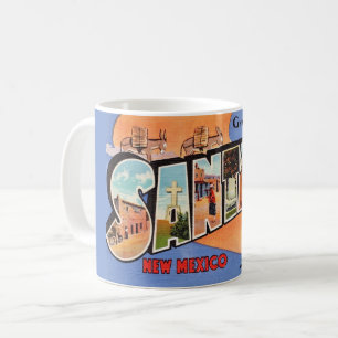 Mug Carte postale Père Noël Fe vintage