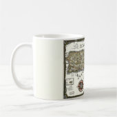 Mug Carte postale Porto Rico vintage (Gauche)