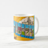 Mug carte postale rétro de Providence RI (Devant droit)