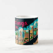 Mug Carte Postale Rétro de San Antonio (Centre)