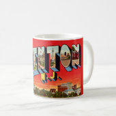 Mug Carte postale rétro de Trenton NJ (Devant droit)