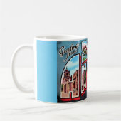 Mug Carte Postale Rétro San Antonio Texas (Gauche)