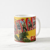 Mug Carte Postale Rétro Savannah Géorgie (Devant droit)