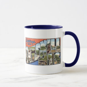 Mug Carte postale vintage Catskill Mts