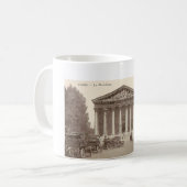 Mug Carte postale vintage de La Madeleine Paris (Devant gauche)