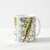 Mug Carte postale vintage de Virginie (Devant droit)