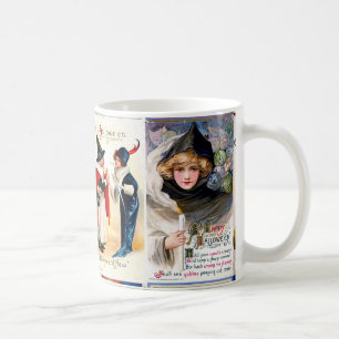 Mug Carte postale Vintage Halloween