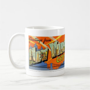 Mug Carte postale Vintage New York