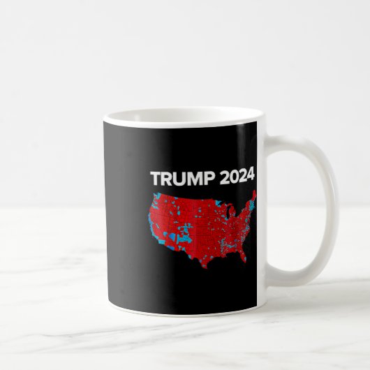 Mug Carte Précise Des Résultats Des Élections De 2024  (Droite)