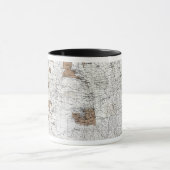 MUG CARTE : RÉSERVATIONS, 1888 (Centre)