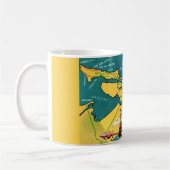 Mug Carte Rétro San Juan (Gauche)